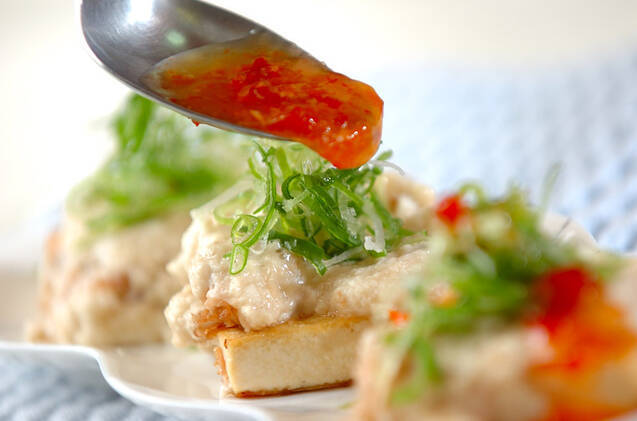 豆腐のトロロ焼きの作り方の手順4