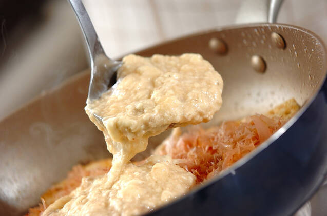 豆腐のトロロ焼きの作り方の手順3