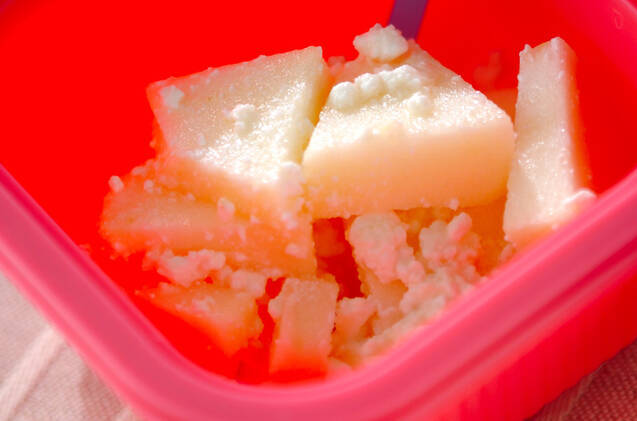 リンゴのハニーチーズ和え