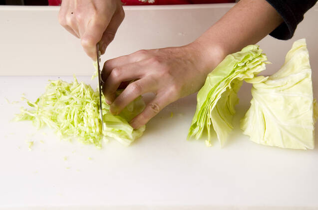 春キャベツ焼そばの作り方の手順1