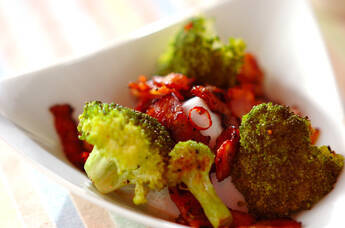 ブロッコリーのペペロンチーノ