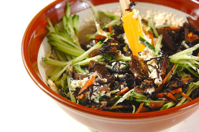 菊菜の白和えの作り方の手順10