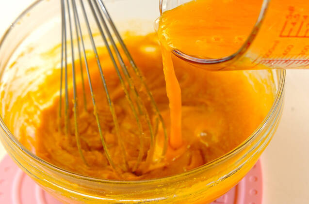 パンプキンプディングの作り方の手順7