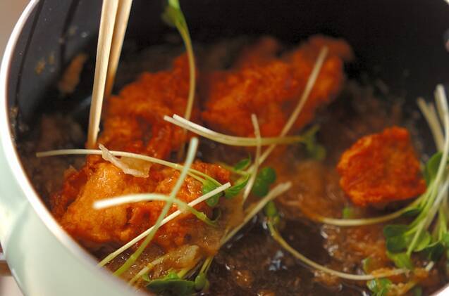 鶏唐のおろし和えの作り方の手順3