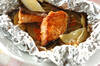 甘塩鮭のホイル焼きの作り方の手順
