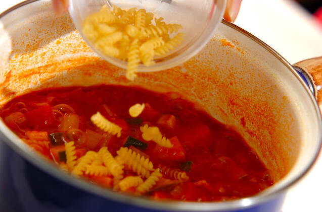 カラフル野菜のトマト煮の作り方の手順9