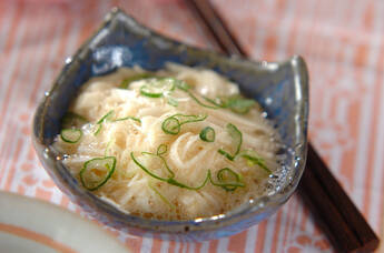 長芋の甘酢和え