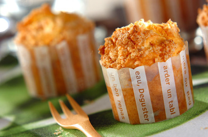 マンゴーとココナッツのマフィン