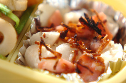 里芋の焼きコロッケ