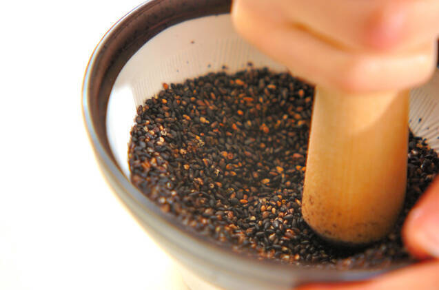 ホウレン草のゴマ汚しの作り方の手順2