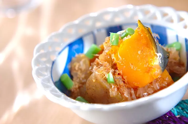 カボチャの土佐煮 副菜 レシピ 作り方 E レシピ 料理のプロが作る簡単レシピ