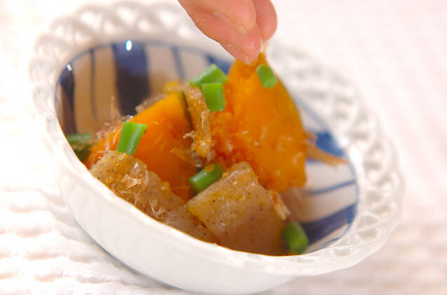 カボチャの土佐煮の作り方の手順5