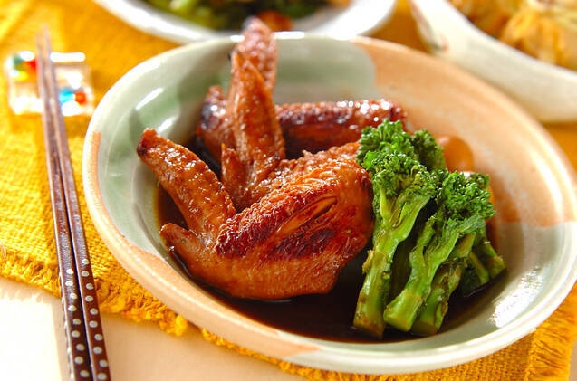 手羽先の黒糖煮