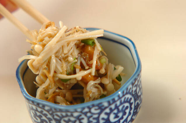 エノキ入り納豆の作り方の手順4