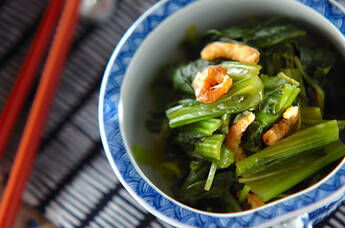 小松菜の甘酢和え