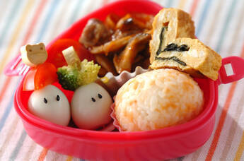 簡単♪ポークカチャトラ弁当