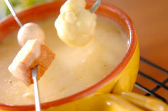 濃厚!本格チーズフォンデュ