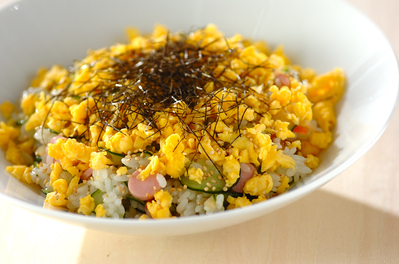 キュウリのサラダ寿司 レシピ 作り方 E レシピ 料理のプロが作る簡単レシピ