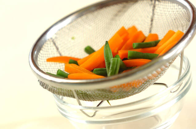 ニンジンのゴマみそ和えの作り方の手順4