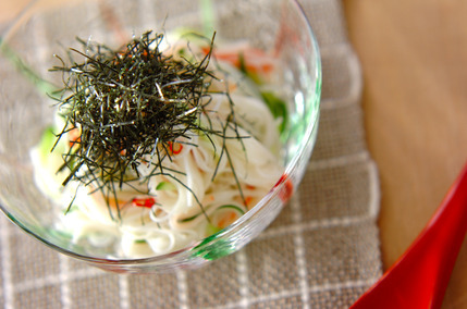素麺の酢の物