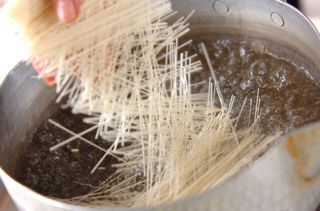 素麺の酢の物の作り方の手順1