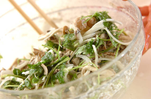 キノコのかき揚げの作り方の手順4