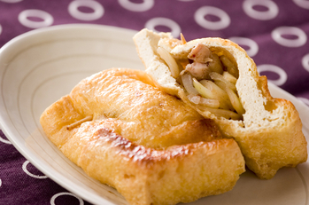 油揚げの肉詰め