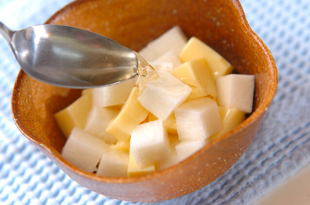 卵豆腐の長芋添えの作り方の手順4