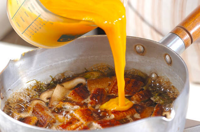 ウナ卵丼の作り方の手順7