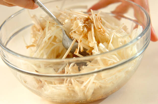 冬瓜の鶏ゴマ和えの作り方の手順6