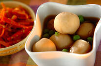 サキイカ入り里芋の煮物