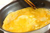 豚肉とキムチのオムレツの作り方の手順6