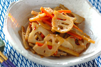 レンコンのきんぴら