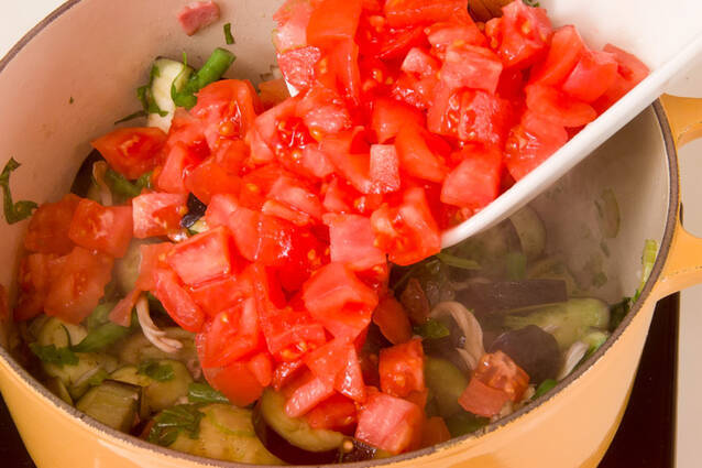 カポナータ(野菜の煮物)の作り方の手順10