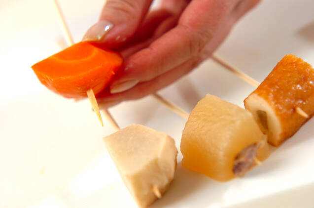 おでん天ぷらの作り方の手順2