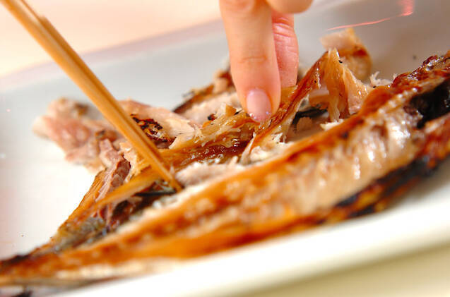 アジのショウガご飯の作り方の手順1