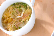 ハムのかきたま汁