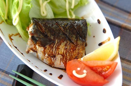 サバのオイル焼き