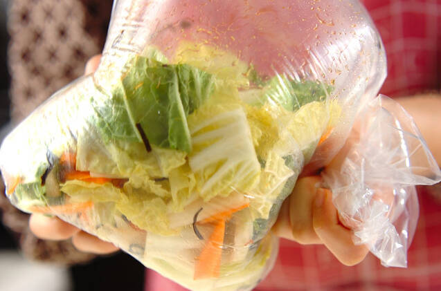 白菜の昆布漬けの作り方の手順3
