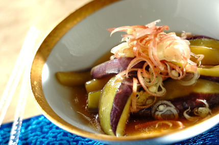 ナスのあんかけ