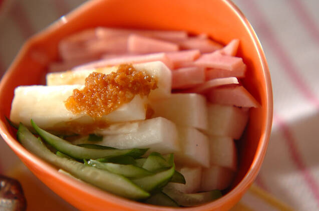 シャキシャキ長芋サラダ