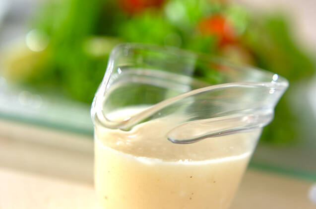 新玉ネギのドレッシング