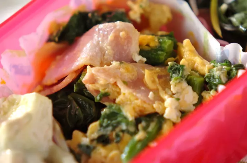 菜の花の卵炒め 副菜 レシピ 作り方 E レシピ 料理のプロが作る簡単レシピ