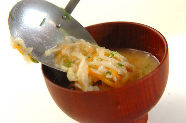 切干し大根のみそ汁の作り方の手順5