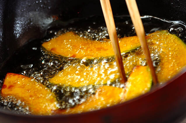 カボチャチップの作り方の手順2