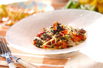 タコの磯パスタ