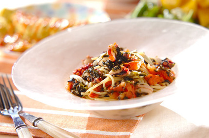 タコの磯パスタ