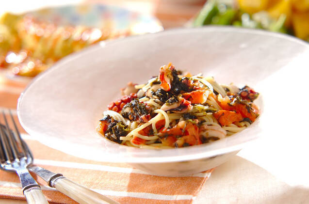 タコの磯パスタ