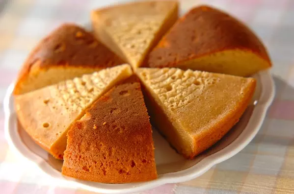 炊飯器で作るキャラメルケーキ