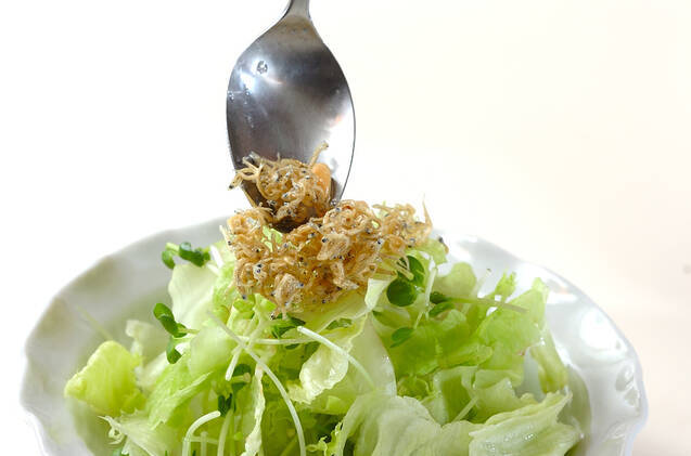 カリカリジャコサラダの作り方の手順4